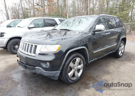 2011 Jeep Grand Cherokee Overland z USA, uszkodzony, nr VIN 1J4RR6GG4BC656796